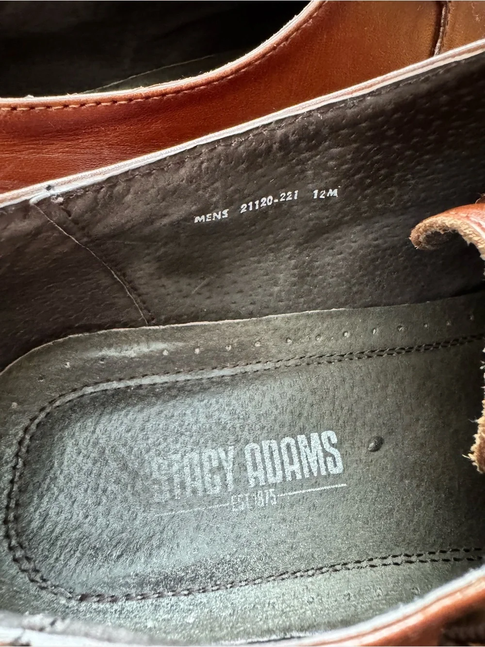 Stacy Adams brown leather